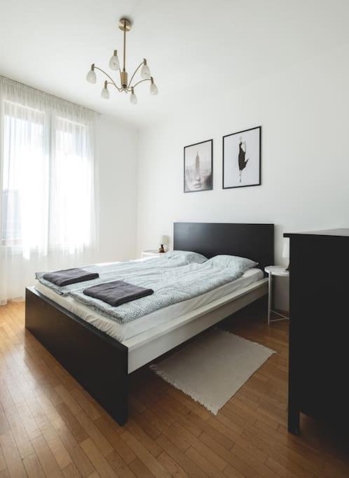 Appartamento Bright Downtown Balcony Retreat Budapest Esterno foto
